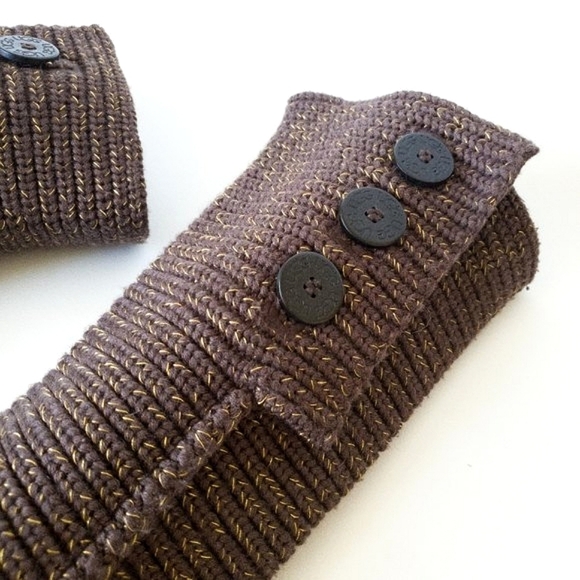 UGG Classic Cardy Convertible Wool Gold Trim Boots - Picture 9 of 14